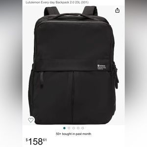 LULULEMON EVERYDAY BACKPACK 💐💞